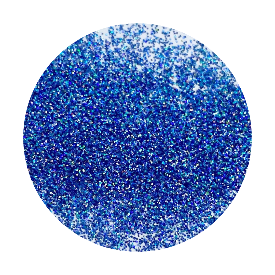 GLITTER: "Fine - Blue Holo"