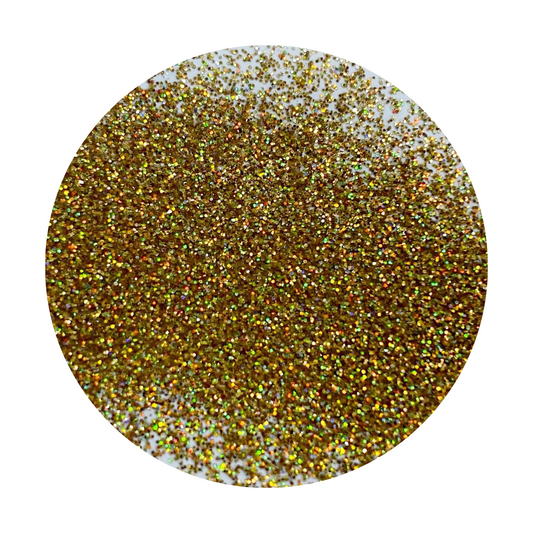 GLITTER: "Fine - Gold Holo"