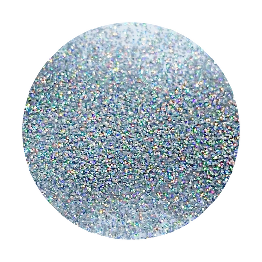 GLITTER: "Fine - Silver Holo"