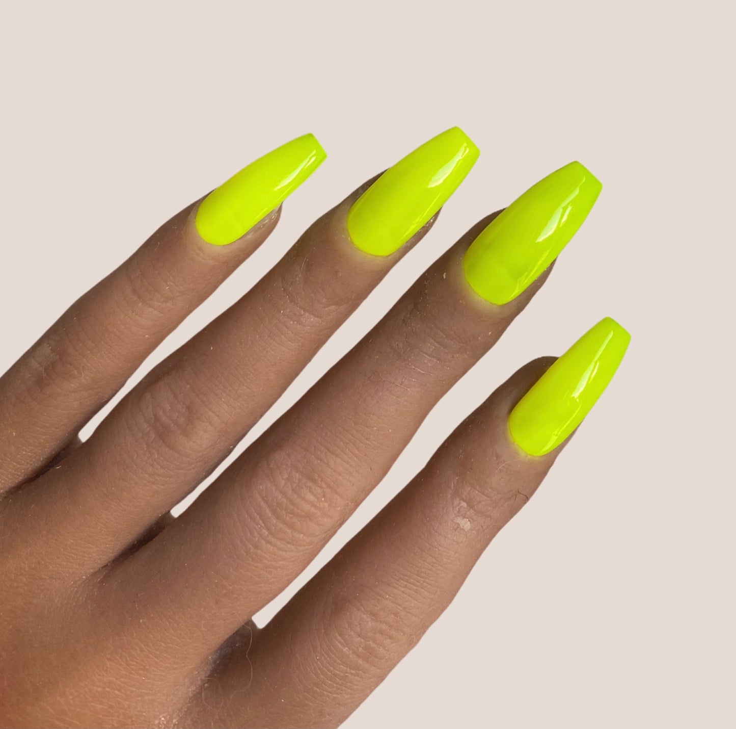 Gel Polish: "Neon Lemon"