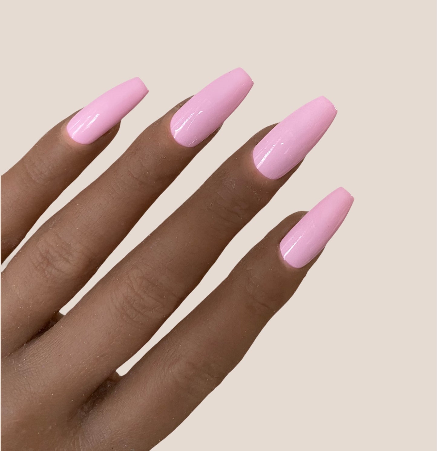 Gel Polish: "Pretty in Pink"