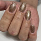 Glitter Gel: "Copper Rose"